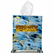 Load image into Gallery viewer, Mountains Boutique Tissue Box Cover
