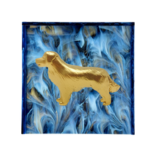 Load image into Gallery viewer, Golden Retriever Cocktail Napkin Box
