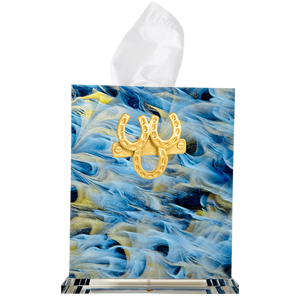 Horseshoe Boutique Tissue Box Cover