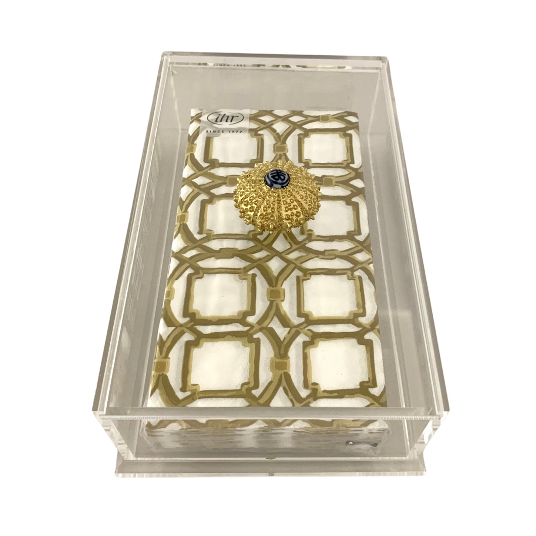 Sea Urchin Guest Towel Box